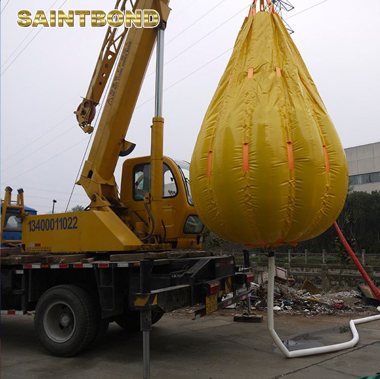 Crew Bastes Bags Weight Load Testing Proof Bag for Water Filled Crane Certification