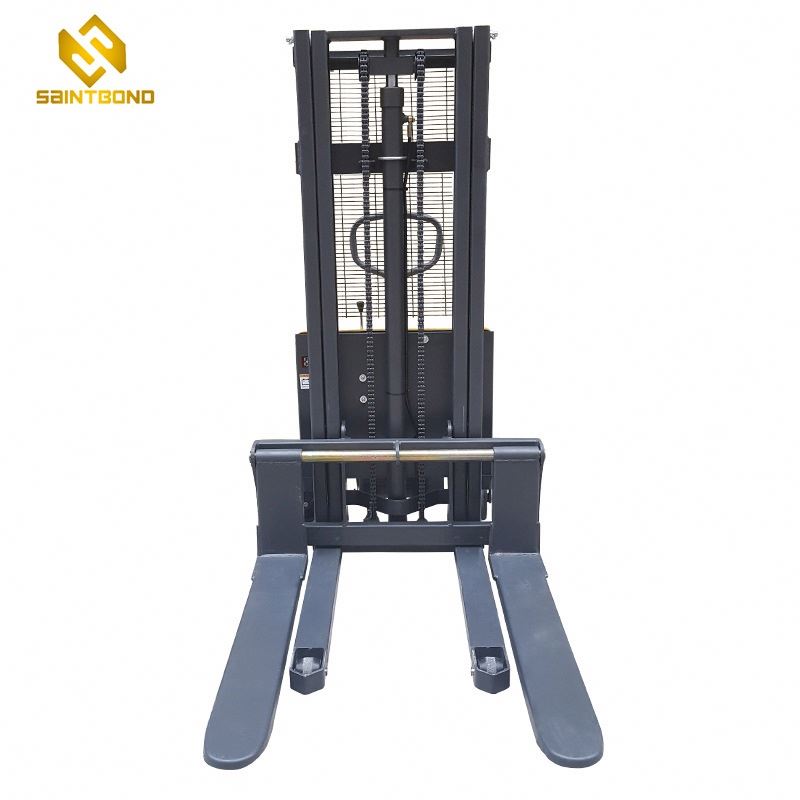 PSES01 Hydraulic Semi Electric Fork Lift Pallet Stacker