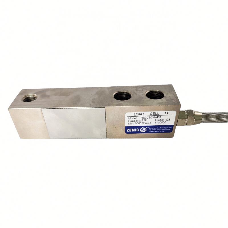 H8C S Type Load Cell Zemic 100kg 200kg 300kg 500kg 2000kg 1Ton 1.5Ton 2Ton 1T Pull Pressure Zemic Weight Sensor Load Cell