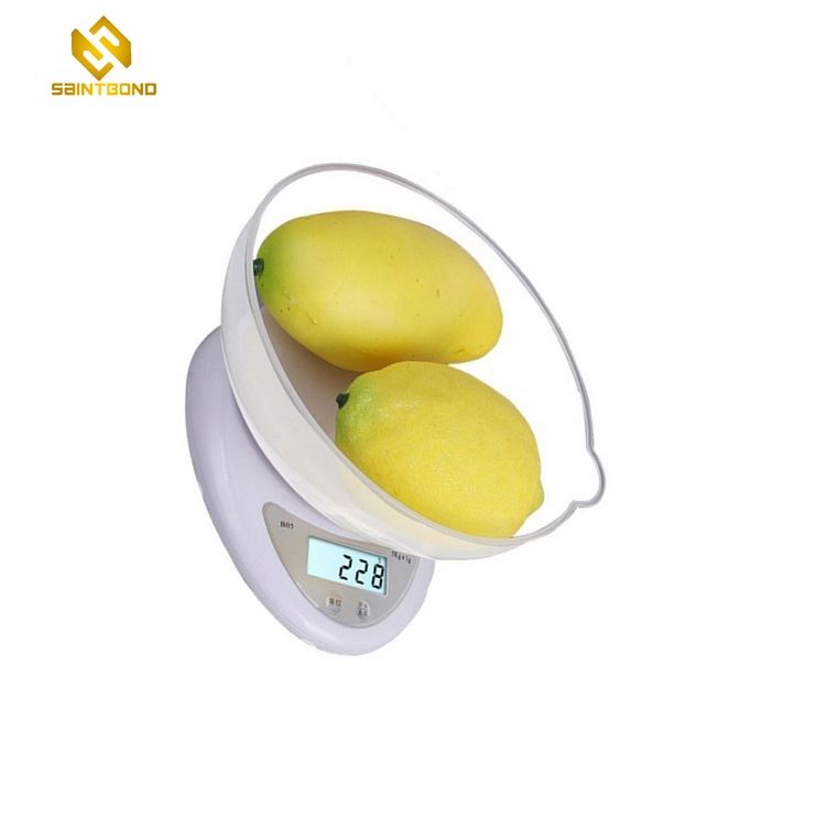 B05 Mechanical Weighing Digital Kitchen Scale With Bowl