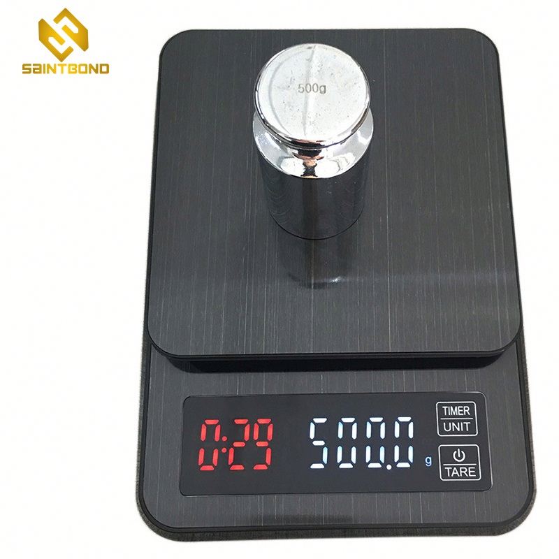 KT-1 3kg Multifunctional Drip Digital Coffee Scale with Timer