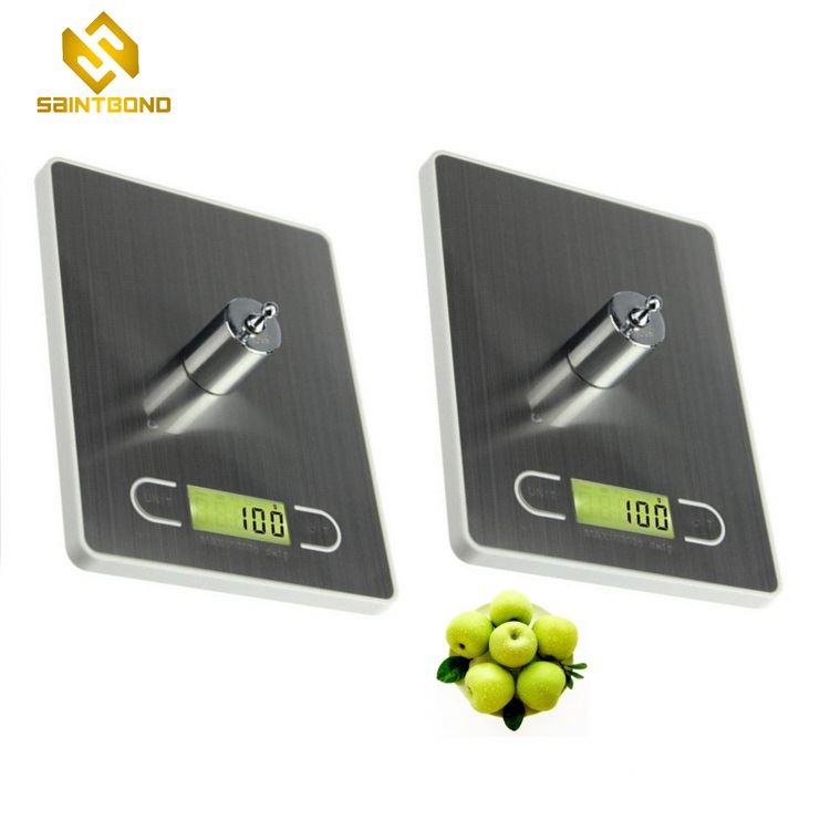 PKS002 Food Scale Kitchen Scale Stainless Steel Electric Glass Kitchen Scale 7kg 1g