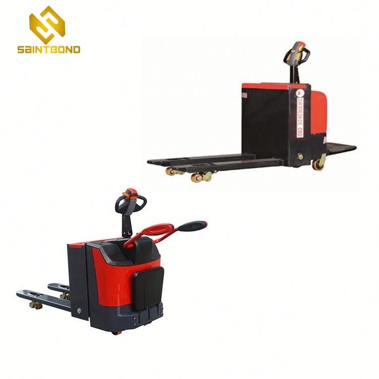 PSES12 3000KG Powerful Battery Operated Electric Pallet Truck with Pedal CE Certificate 1 Year Warranty