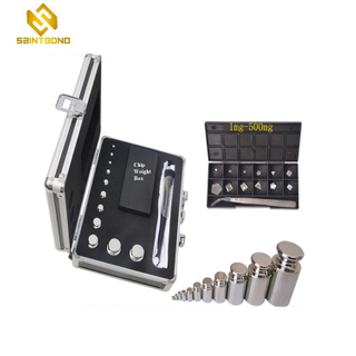 TWS02 1mg-500g 0.5kg 45lb Standard Weights for Calibration Weight Scale Set 316L Stainless Steel