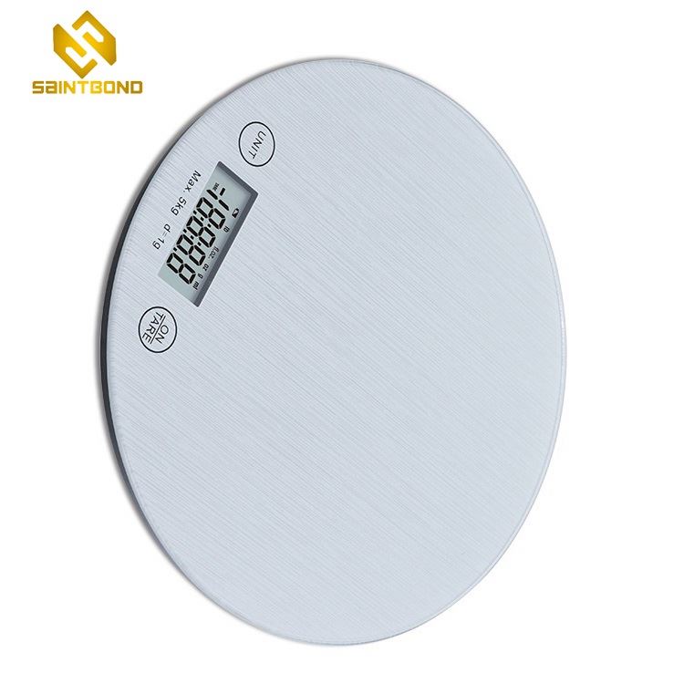 PKS007 2020 Waterproof Digital Balance High Accuracy Digital Weighing Round Digital Kitchen Scale Exported To America