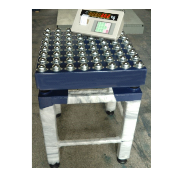 Weighing Floor Scale Ball Top Platter Floor Scale with Ball Top Platter