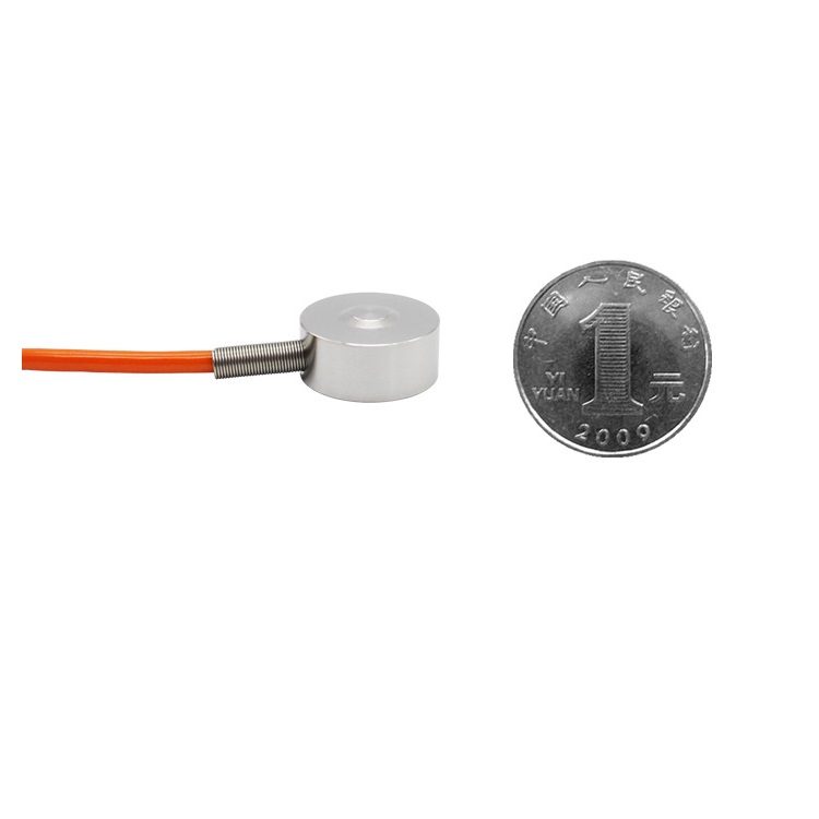 Micro Compression Button Load Cell Force Sensor 200kg 500kg