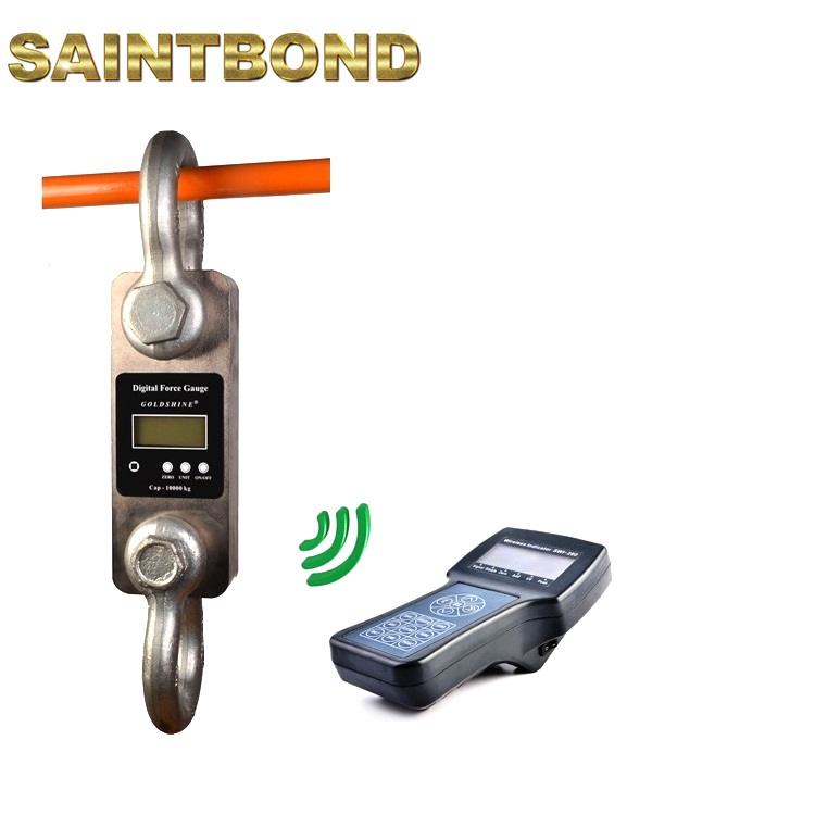 Wireless Dyna-Link Load Cells 500T Waterproof Remote Displayer Wireless Digital Dynamometer