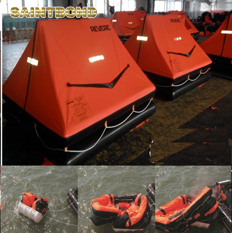 Cheap Price ODM 4 Offshore CRV Davit Launched Self-righting Coastal Life Raft 8 Person Liferaft for Sale