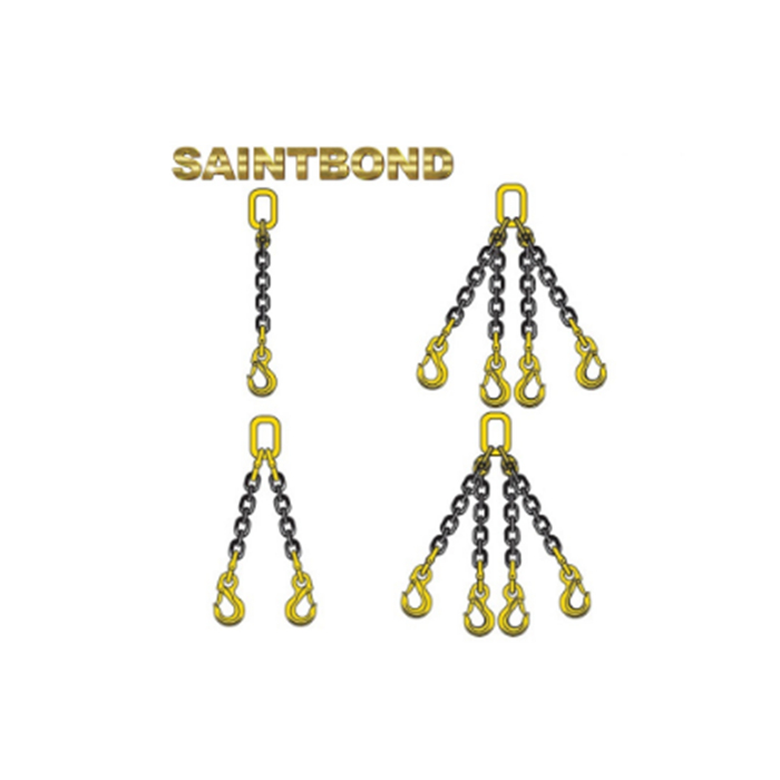 And Lifting Chains G100 Chain Slings with Safety Hooks S(6)Chain Sling