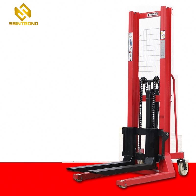 PSCTY02 Manual Hand Stacker 1000kg Hand Forklift Manual Stacker Custom Stacker