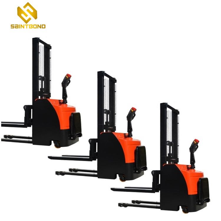 PSES01 Electric Pallet Stacker Forks Forklift Semi -Electric Stacker