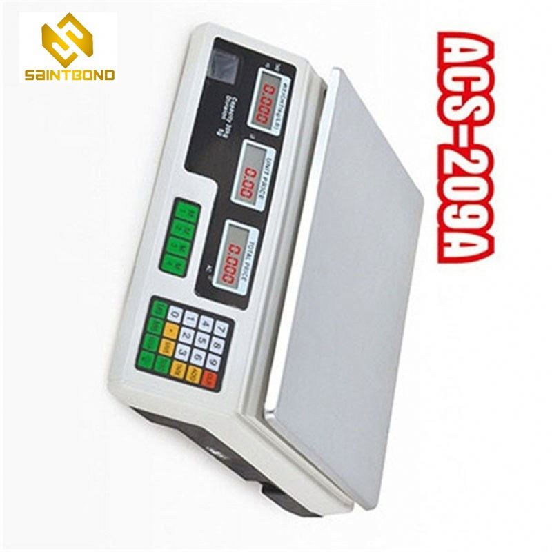 ACS209 Acs-30 Digital Price Computing Scale With Led/Lcd Display 30kg