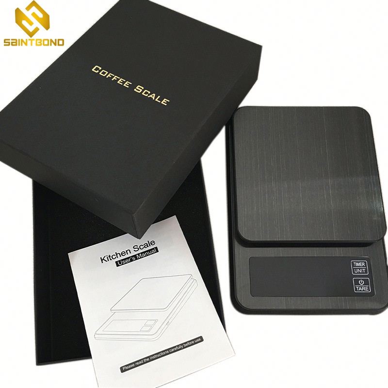 KT-1 3kg Multifunctional Drip Digital Coffee Scale with Timer