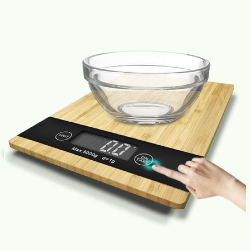 PKS005 Best Seller Alibaba China Supplier 2020 Smart Digital Eco Friendly Digital Bamboo Vegetable Balance Kitchen Food Scales