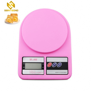 SF-400 10kg/1g Lcd Electronic Digital Kitchen Food Weight Scale Home Tool White