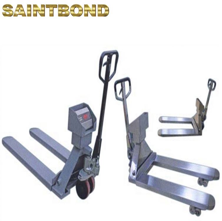 Jack with Weighing Scales Stainless Steel Hand Pallet Truck Scale