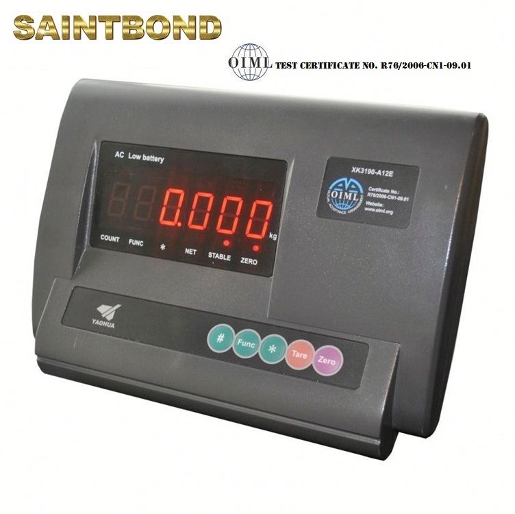 Calibration Electronic A12 Weighing Floor Scale Indicator