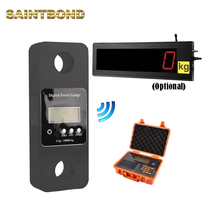 Wireless Dyna-Link Load Cells 500T Waterproof Remote Displayer Wireless Digital Dynamometer