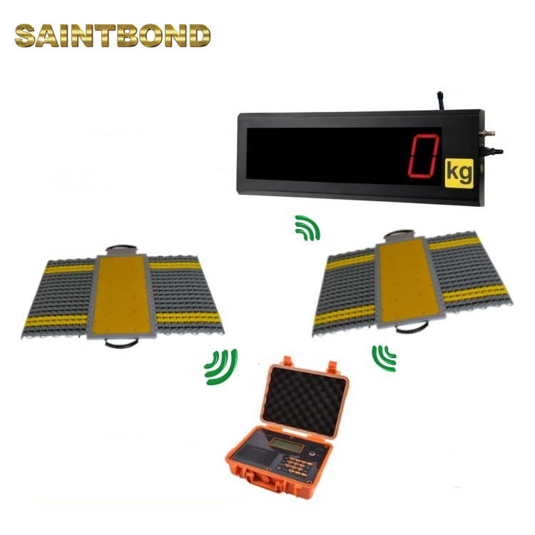 China Made 60 Ton Portable Axle Vehicle Weigh Pads