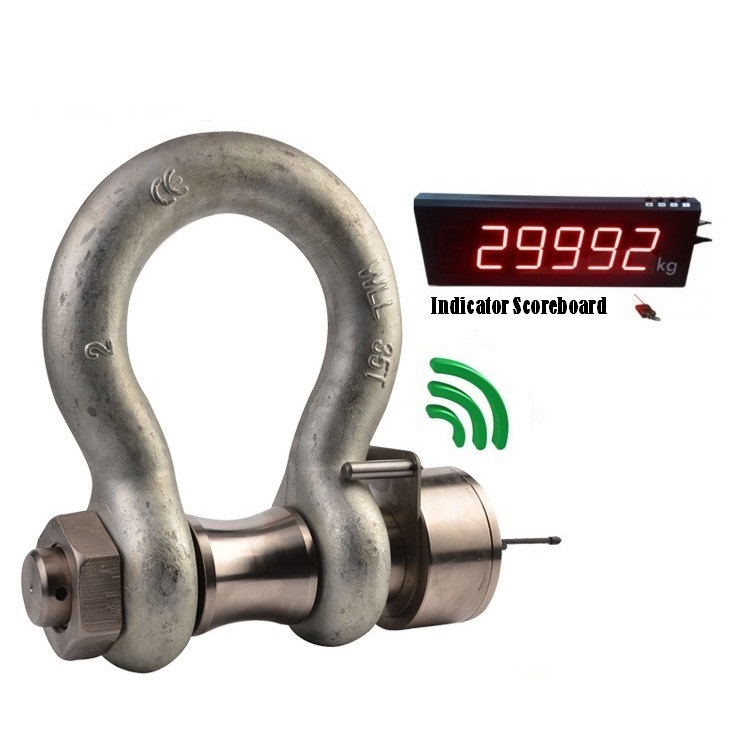 Straightpoint Clevis Cells Radio Telemetry Lifting Shackles Wireless Pin Anchor Shackle Load Cell