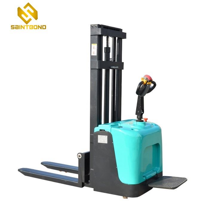 PSES11 Automatic Electric Stacker Battery Operated Rough Terrain Pallet Stacker
