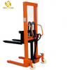 PSCTY02 Adjustable Fork Width Forklift Manual Hand Pallet Stacker Hydraulic Machine