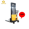 PSES01 Electric Pallet Jack Forklift Semi Electric Smart Controller 1ton Rider Electric Pallet Forklift