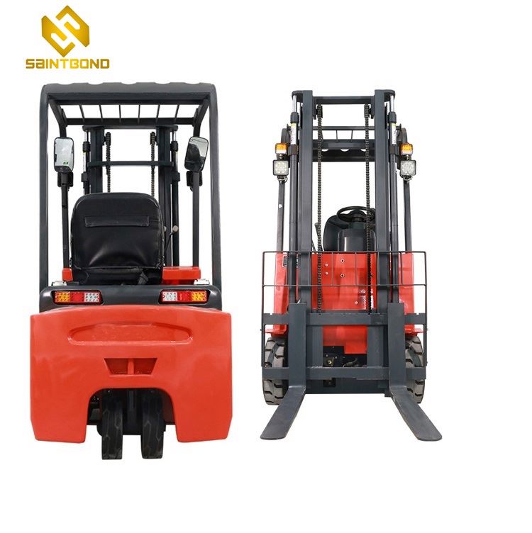 CPD Electric Double Pallet 1.5 Ton Forklift with Battery Used Forklift Truck