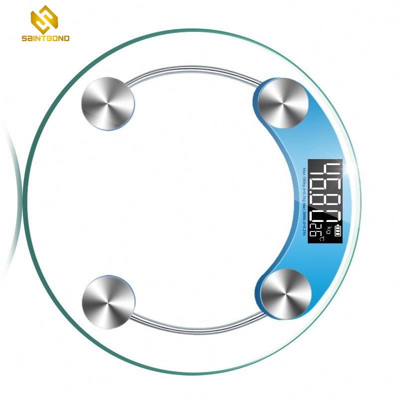 2003A Transparent Glass Scale, Electronic Bathroom Body Weighing Scale