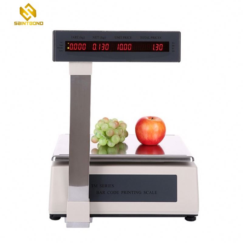 TM-AB 30kg Tma Series Electronic Barcode Label Printing Scales Cash Register Scale