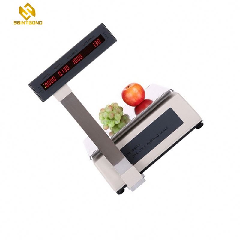 TM-AB Ticket Digital Scale Label Printing Scale With Scanner