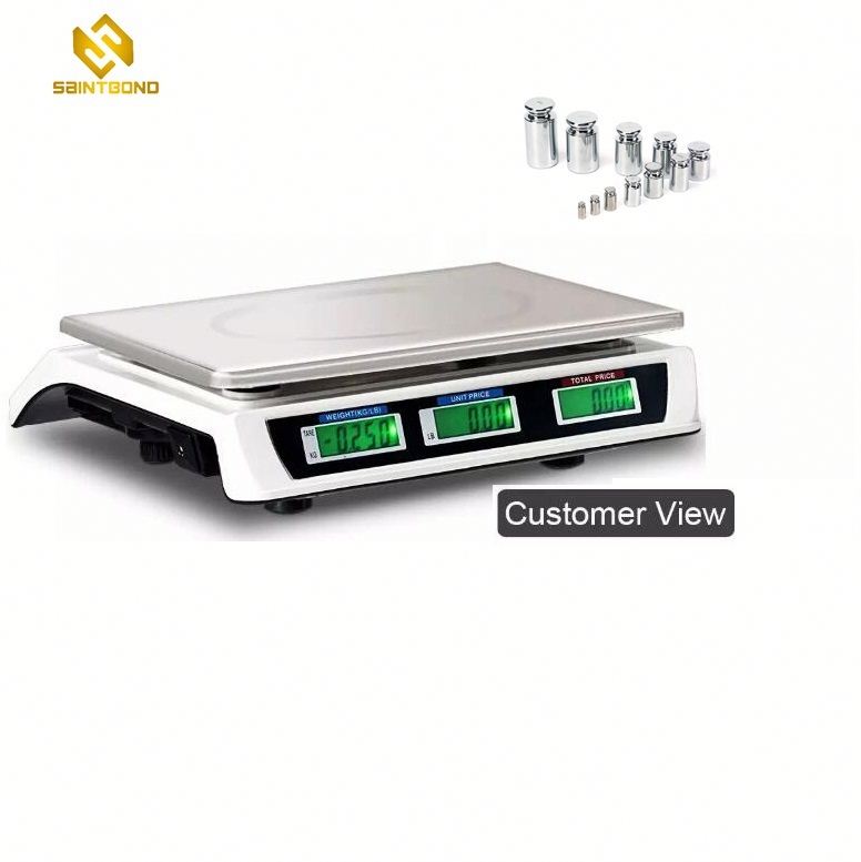 ACS809 High Quality Stainless Steel Weighing Machine Waterproof 50kg Electronic Price Platform Scale