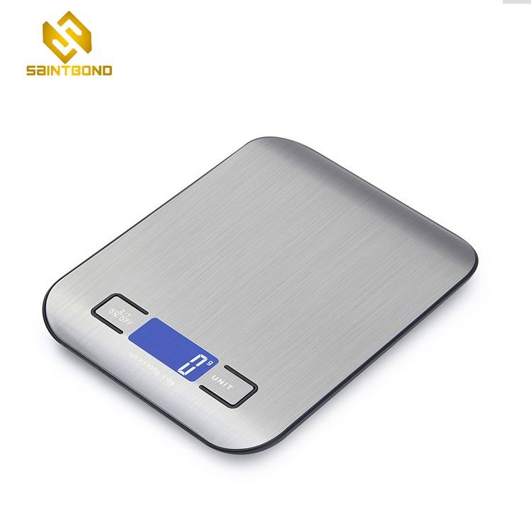 PKS001 5kg Lcd Cooking Digital Multifunction Electronic Stainless Steel Scale Food Weighing Scale Kitchen Scale With Ce Rohs
