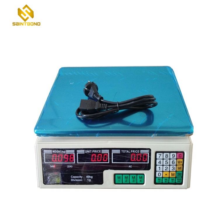 ACS209 Good Quality Commercial Weighing Scales 30kg Supermarket Electronic Price Computing Scale