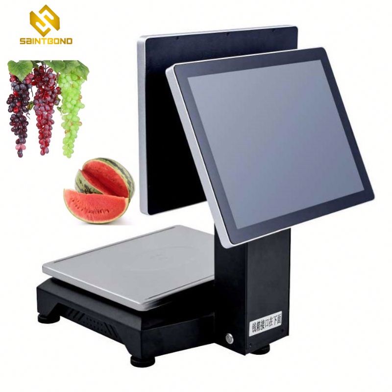 PCC01 Epos Bill System Touch Screen Pos 15" Payment Scanner Point of Sale