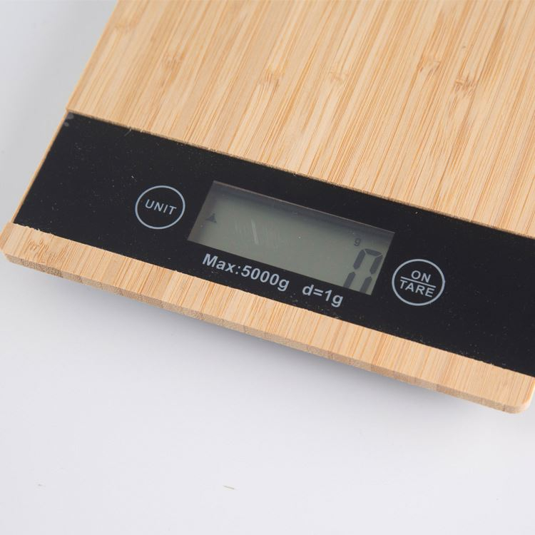 PKS005 Best Portable Digital Electronic Bamboo Kitchen Scale
