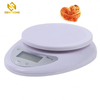 B05 Abs Plastic Kitchen Weighing Balance Scale, 5kg Digital Kitchen Scale With Removable Bowl