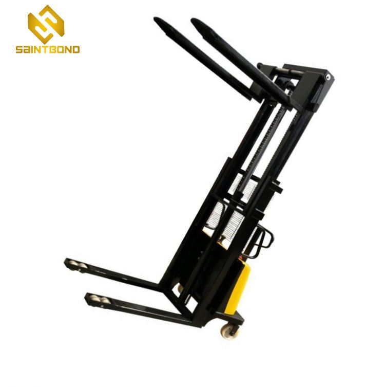 DYC Small Pallet Stacker Semi Electric Pallet Forklift with Battery