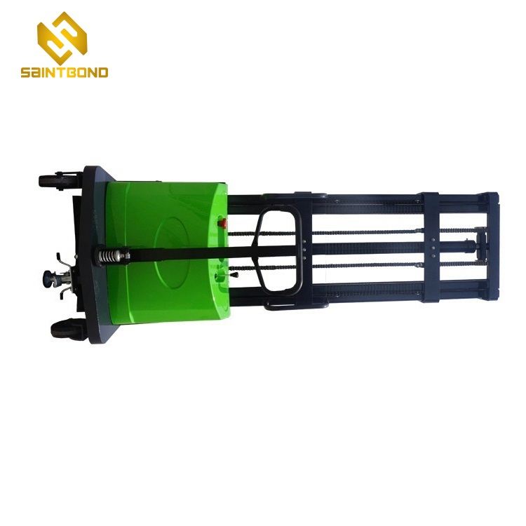 DYC 4400LB 2ton 2m 3m Self Loading Semi Electrical Pallet Stacker Electric Reach Stacker