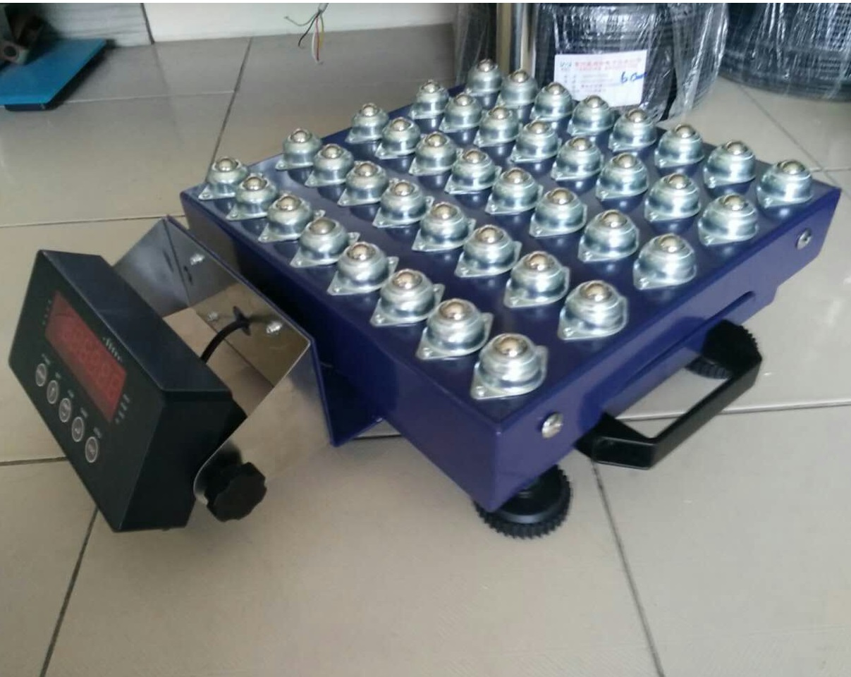 Weighing Floor Scale Ball Top Platter Floor Scale with Ball Top Platter