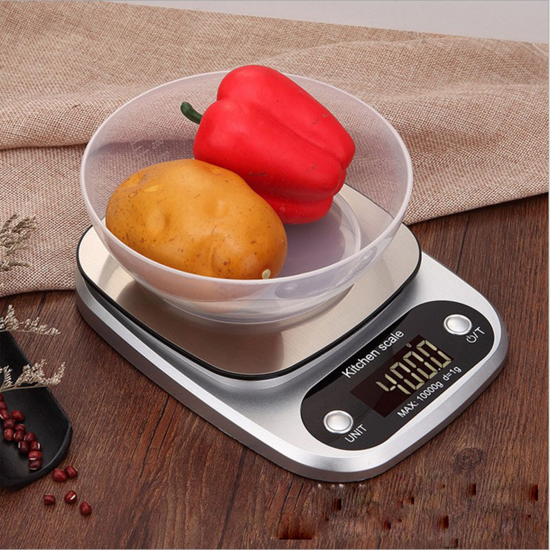 KS0014 Digital Kitchen Food Scale Stainless Steel Precision Accurate Kitchen Scale